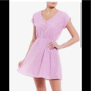 Copper Key Eyelet Dress NWT